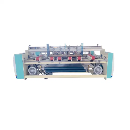 Automatic 6.6kw Corrugated Paper Board Card Carton Folder Gluing Machine