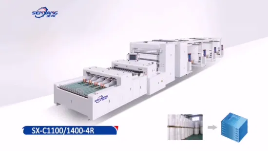 High Daily Capacity A3 A4 Size Paper Cutting Machine with Upper and Lower Horizontal Knife