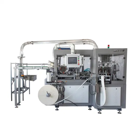 Disposable Ultrasonic Paper Cup Bowl Box Making Automatic Disposable Coffee Carton Paper Cup Forming Making Machine